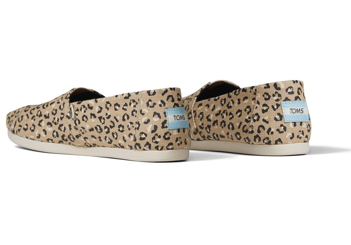 Toms Espadryle Damskie Beżowe - Alpargata Cheetah - 03WYCVJMS